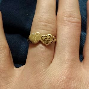 10k gold mickey mouse ring