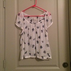 Abercrombie see through top