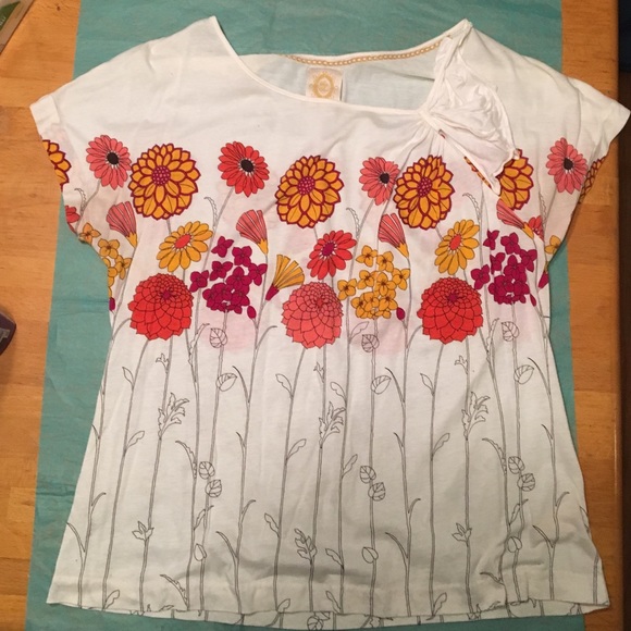 Anthropologie Rio Rao Floral Shirt