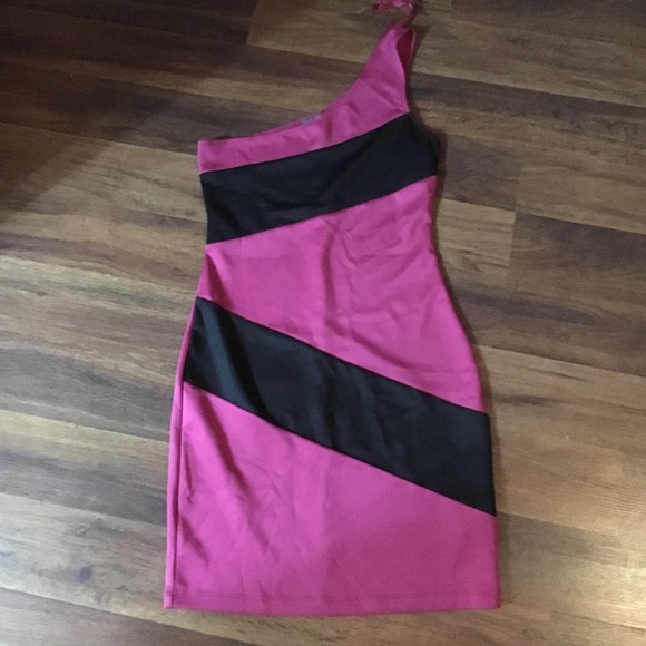 one shoulder bodycon dress - Picture 1 of 4