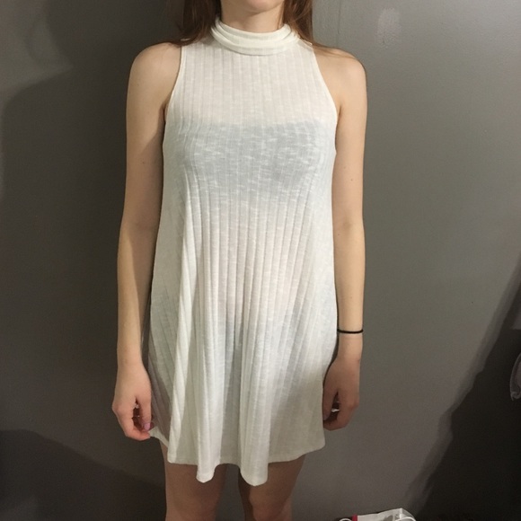 White turtle neck