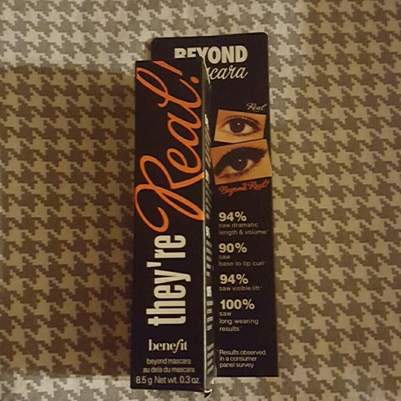 They're real mascara