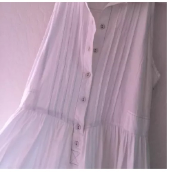 Anthropologie Dress LA Made White