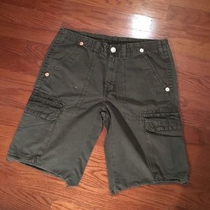 True Religion Cargo shorts