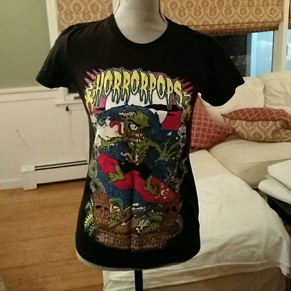 Horrorpops concert tee