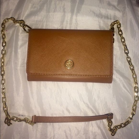 Tory Burch Robinson Chain Wallet
