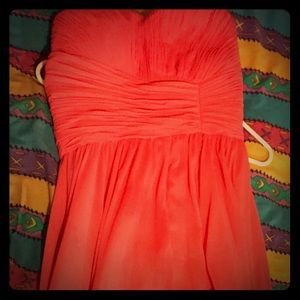 Coral dress