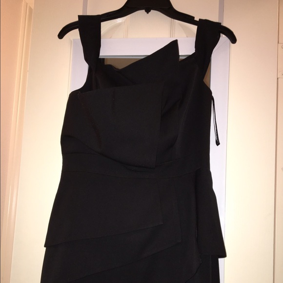 Black halo eve gown