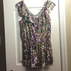 Forever 21 Floral Romper