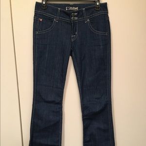 Hudson wide leg jeans