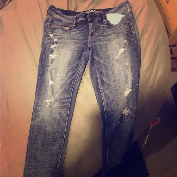 American eagle skinny jeans size 12
