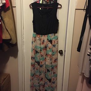 As U Wish dress from belk. Lightly used.