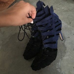 Zara Lace Up Heels