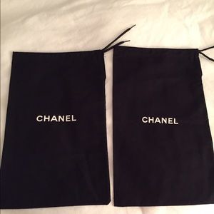 Authentic Chanel dust bags - two