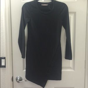 Black long sleeve dress