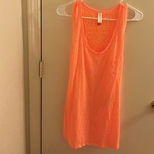 XL orange tank top
