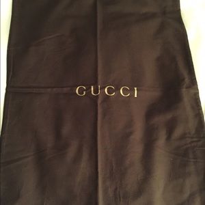 Authentic extra large Gucci dustbag