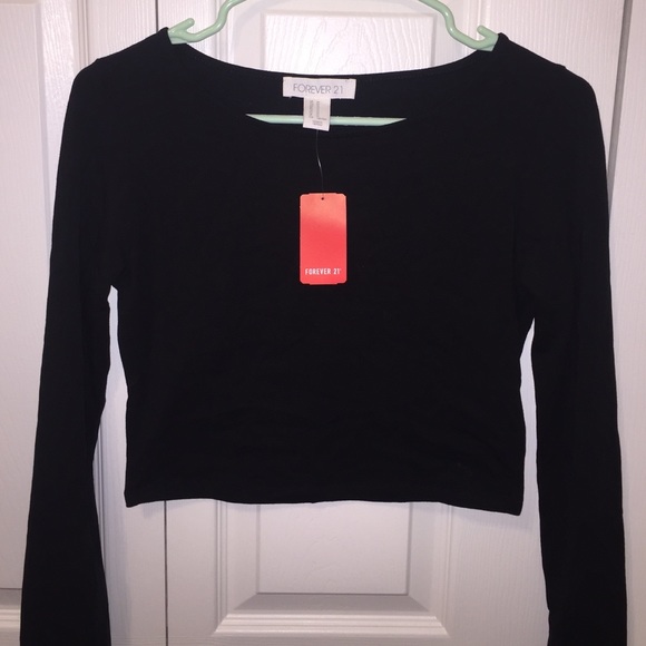 Long Sleeve Crop Top