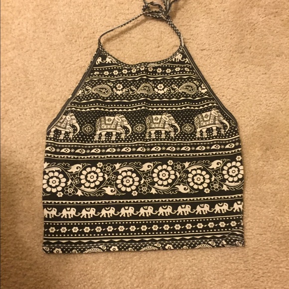 Title Unknown Crop Top & Halter