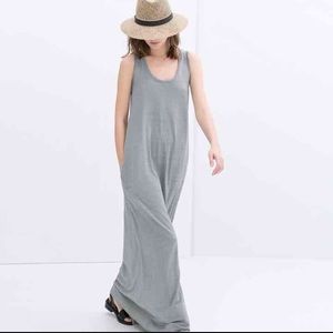 Zara striped maxi dress