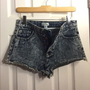 Forever 21 Cut Off Jean Shorts