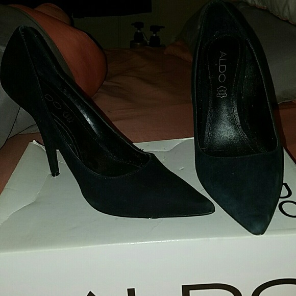 Suede Heels - Picture 2 of 4