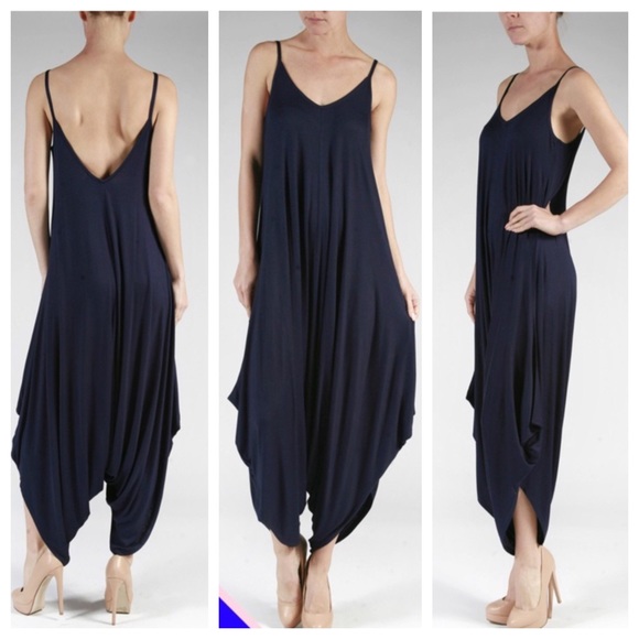 Navy Blue SML romper
