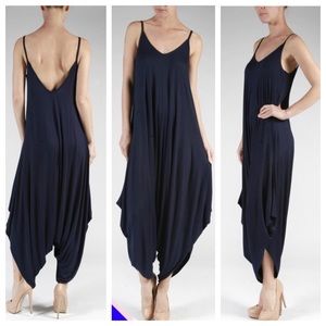 Navy Blue SML romper