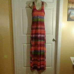 Bright and colorful maxi dress