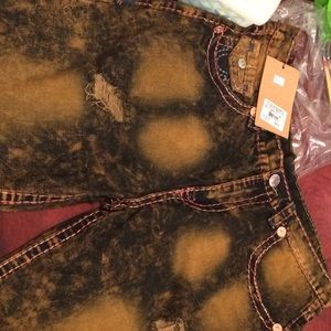 Men true religion jean shorts