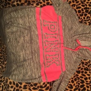 Large PINK hoodie.