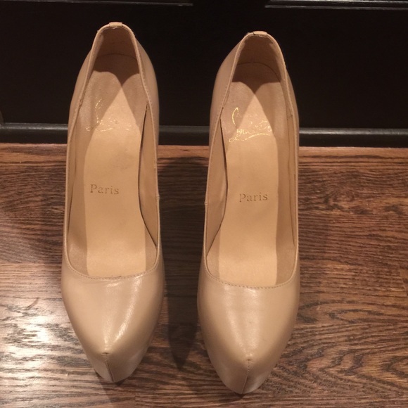 Nude stilettos