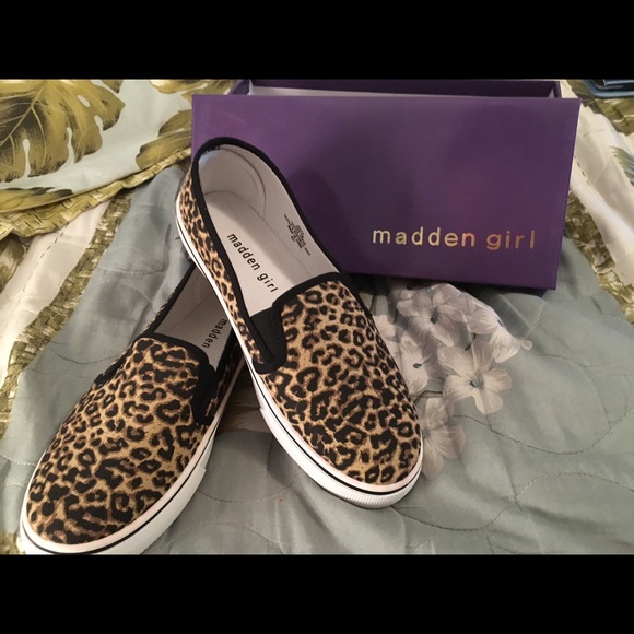 NEW Madden Girl - Leopard Print Sneakers