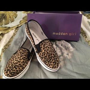 NEW Madden Girl - Leopard Print Sneakers