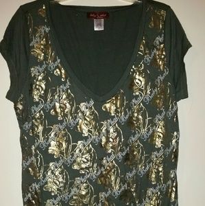 Army Green Baby Phat Tee