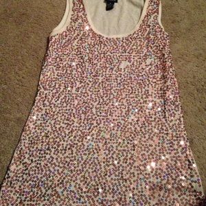 Sequins tank top