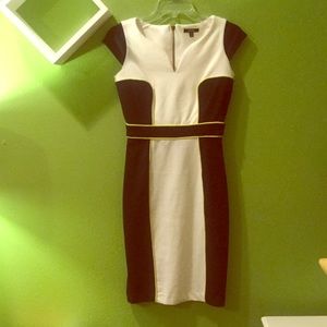 XOXO Black and white dress