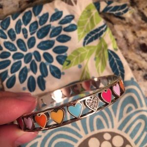 Brighton "Bon Bon hearts bangle"