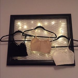 Zenana Outfitters Bralettes (black, white, & tan)