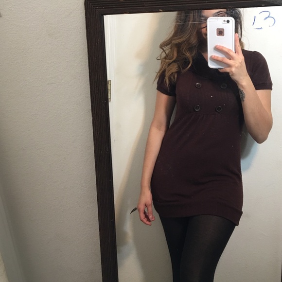 Maroon cotton dress!