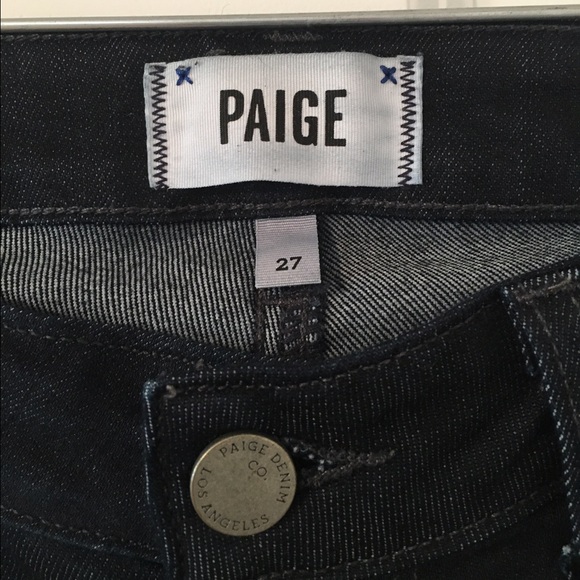 Paige skinny jeans