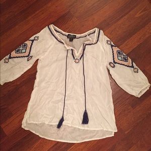 Tassel blouse