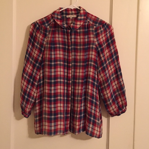 Broadway & Broome silk blouse