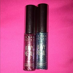 Sparkling pink and blue Urban Decay eyeliner