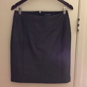Express high waist skirt