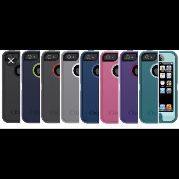 iPHONE 5/5s OTTER BOX DEFENDER SERIES WITH CLIP