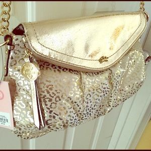 Juicy couture leopard crossbody bag