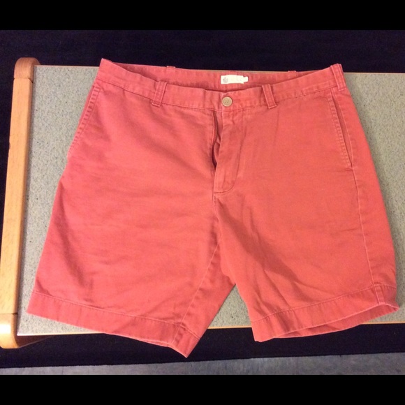 Men's red shorts