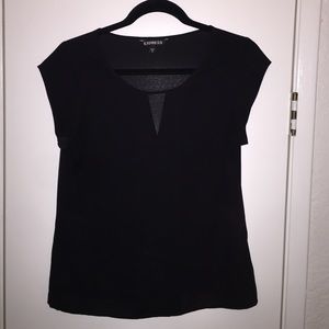 Express black blouse