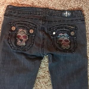 Laguna Beach Black Skull Jeans 💀